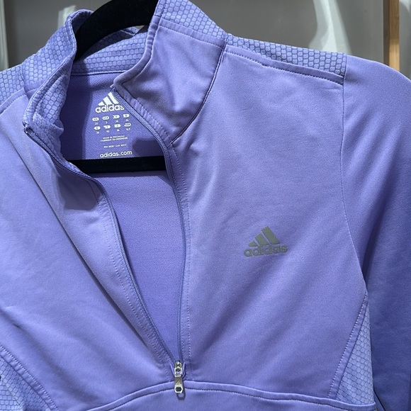 Purple Adidas activewear top - Picture 2 of 7